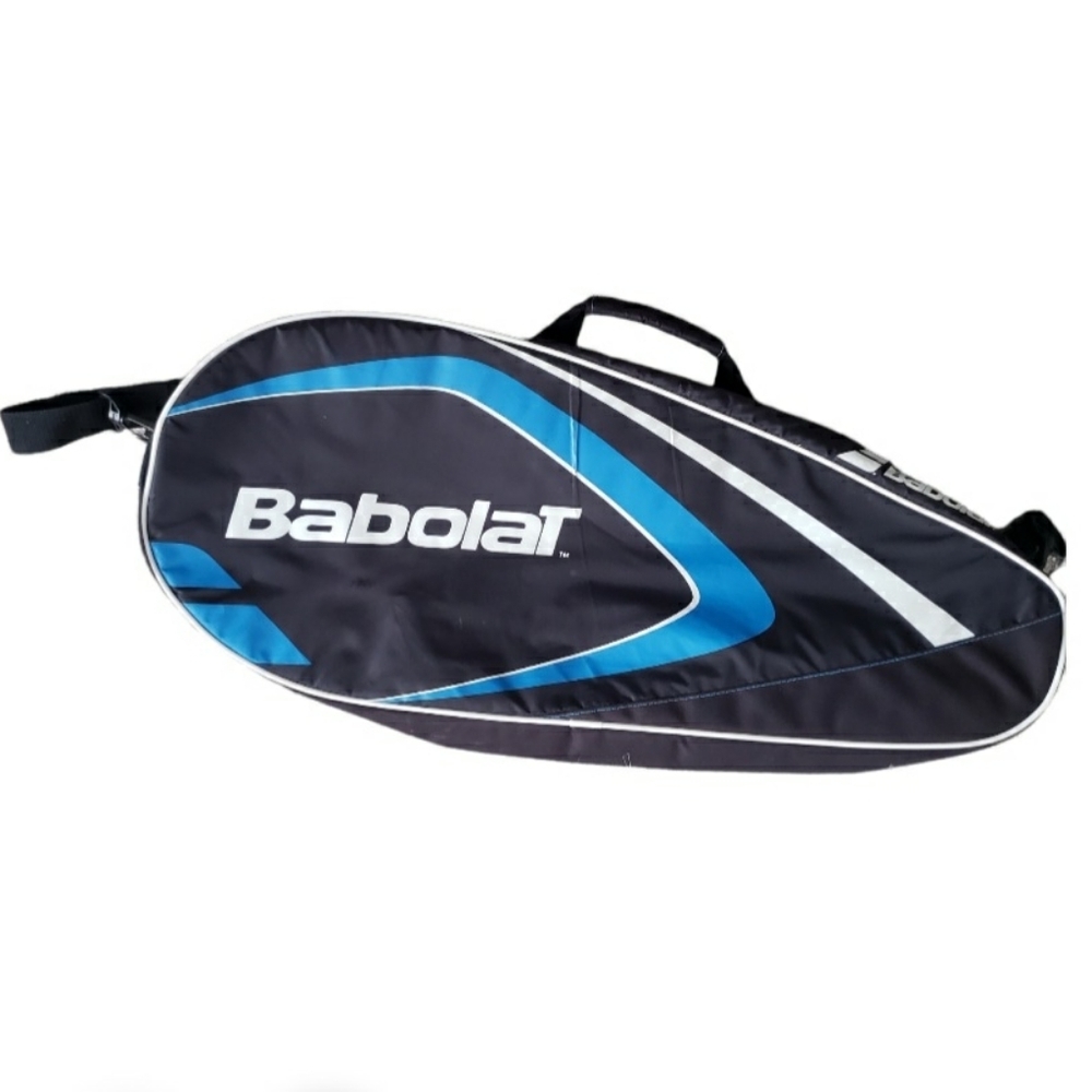 Babolat Tennis Bag Multi Racquet Tote Sports Blue and Black. READ